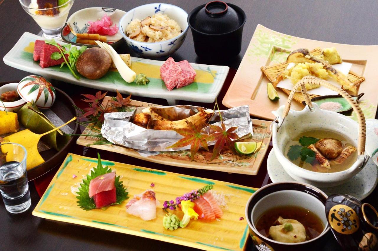 Nakamatsuya Ryokan Ueda Exteriör bild