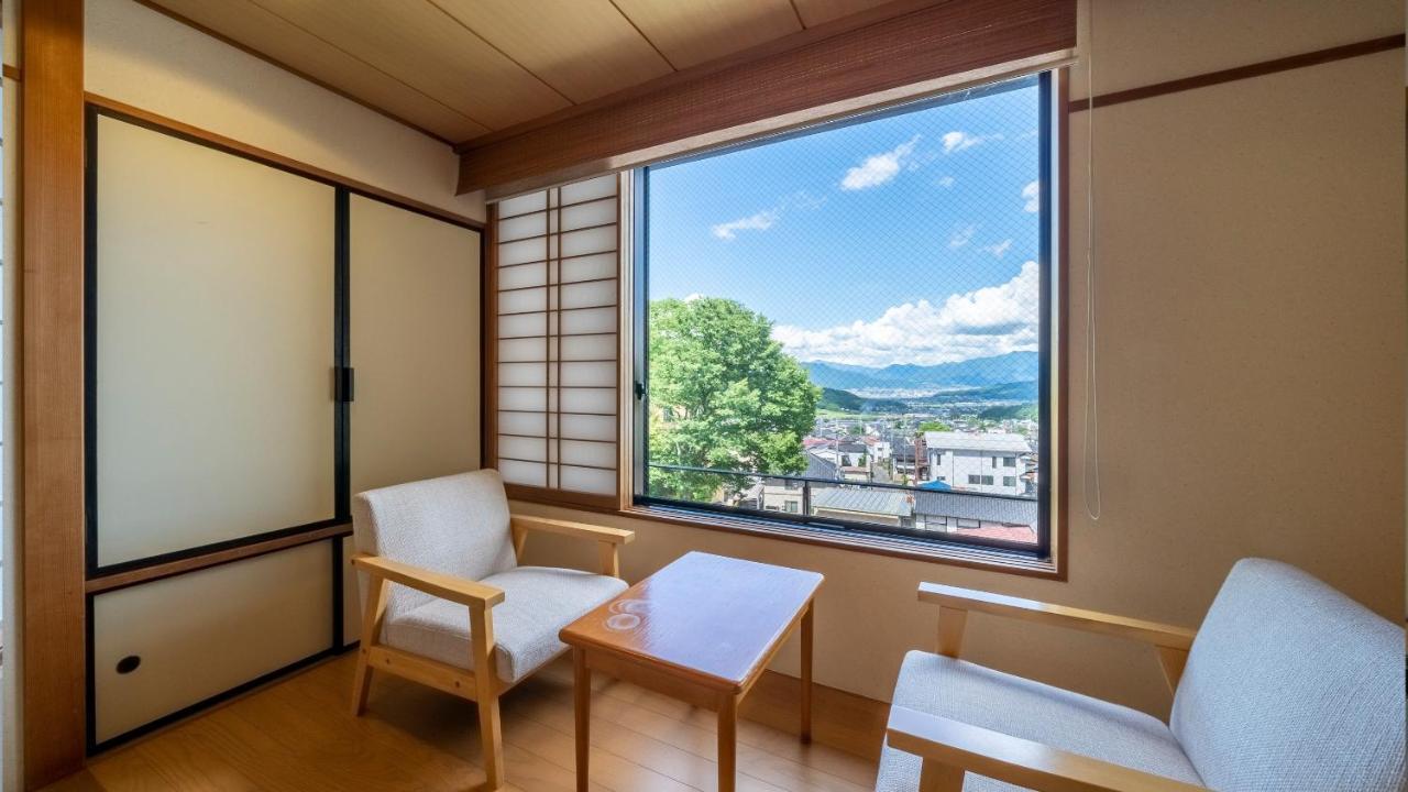 Nakamatsuya Ryokan Ueda Exteriör bild