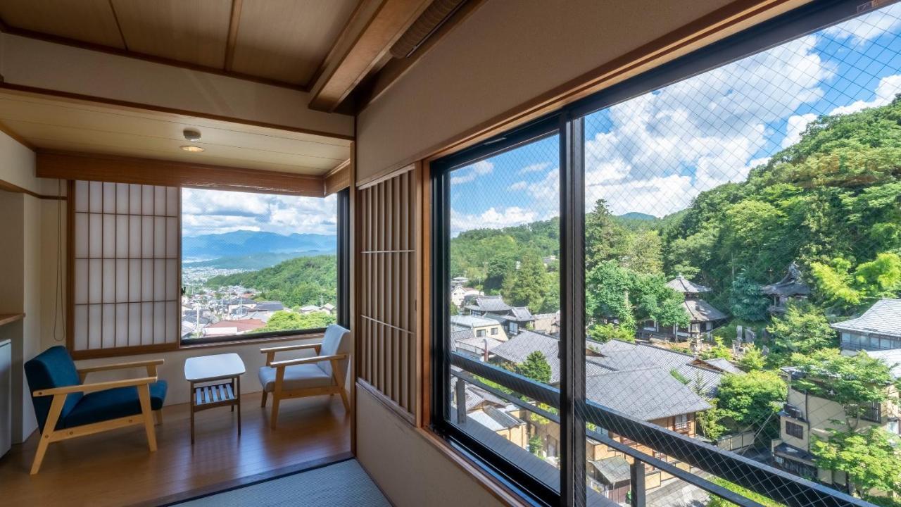 Nakamatsuya Ryokan Ueda Exteriör bild